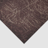 ヴィンテージアンティークテクスチャ濃い茶色の傷 薄葉紙 (詳細)