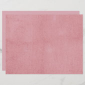 ヴィンテージアンティークテクスチャ赤面ピンクデカ淡い色のップ (正面/裏面)