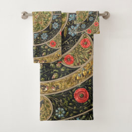 ヴィンテージアンティークデザイン-1タオル バスタオルセット