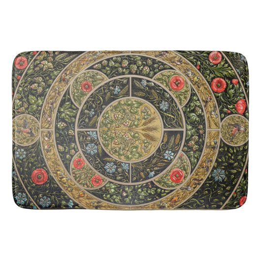 ヴィンテージアンティークデザイン-1バスマット バスマット (正面)