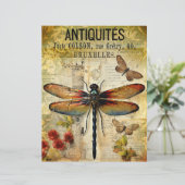 ヴィンテージアンティークドラゴンフライエフェメラ (スタンド正面)