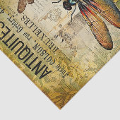 ヴィンテージアンティークドラゴンフライ・デクページ 薄葉紙 (詳細)