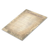 ヴィンテージアンティークノート紙ephemera ノートパッド (アングル)