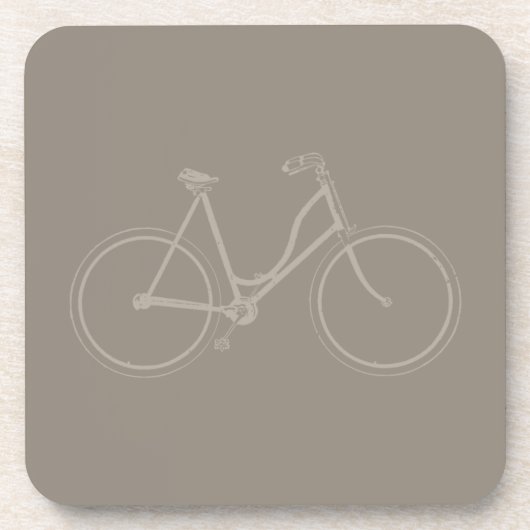 ヴィンテージアンティークバイクアートカスタムカラー コースター (正面)