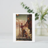 ヴィンテージアンティークバルドネキアイタリアン旅行 ポストカード (スタンド正面)