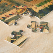 ヴィンテージアンティークパリプリント ジグソーパズル (側面)