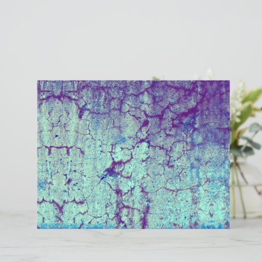 ヴィンテージアンティークパープルティール（緑がかった色）テクスグランジチャ (スタンド正面)