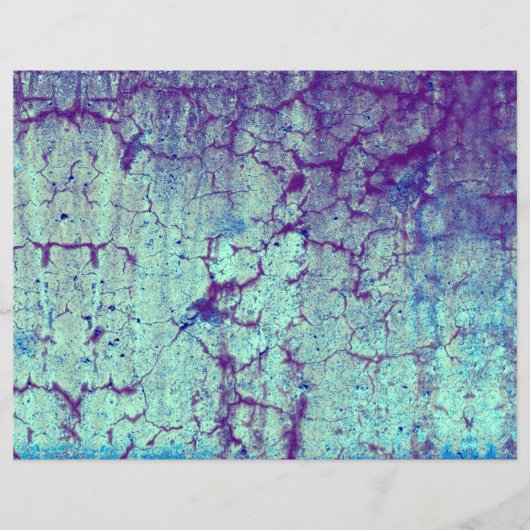 ヴィンテージアンティークパープルティール（緑がかった色）テクスグランジチャ (正面)