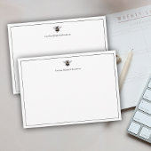 ヴィンテージアンティークビークラシックパーソナライズされた ノートカード