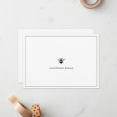 ヴィンテージアンティークビークラシック ノートカード (正面/裏面インサイチュ)