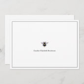 ヴィンテージアンティークビークラシック ノートカード (正面/裏面)