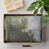 ヴィンテージアンティークフォレスト自然シーン 薄葉紙 (ギフト)