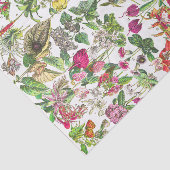 ヴィンテージアンティークフローラデカップクレフター 薄葉紙 (詳細)