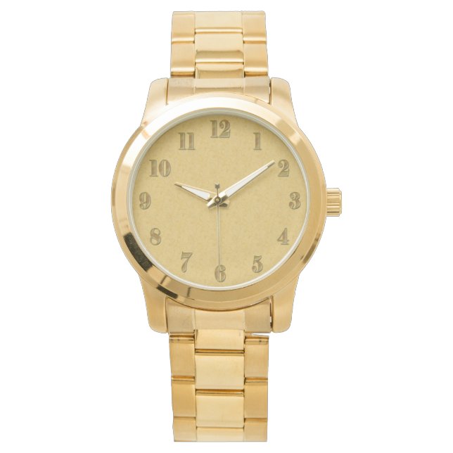 ヴィンテージアンティークフローラバロック 腕時計 (正面)