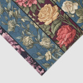 ヴィンテージアンティークフローラパネルの切り離し紙 薄葉紙 (詳細)