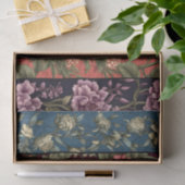 ヴィンテージアンティークフローラパネルの切り離し紙 薄葉紙 (ギフト)