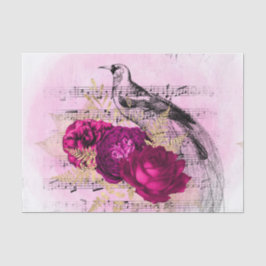 ヴィンテージアンティークフローラ 薄葉紙