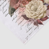 ヴィンテージアンティークフローラ 薄葉紙 (詳細)