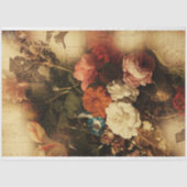 ヴィンテージアンティークフローラ 薄葉紙 (正面)