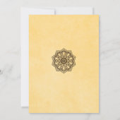 ヴィンテージアンティークブライダルシャワー招待状 招待状 (裏面)