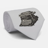 ヴィンテージアンティークブラック古いタイプライタファッションドー ネクタイ (ロール)
