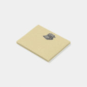 ヴィンテージアンティークブラック古いタイプライタファッションドー ポストイット (アングル)