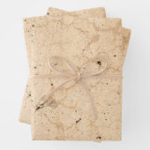 ヴィンテージアンティークベージュカントリーファームハウス ラッピングペーパーシート (インサイチュ)