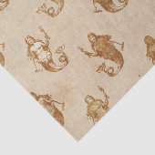 ヴィンテージアンティークマーメイドデクページティッシュペーパー 薄葉紙 (詳細)