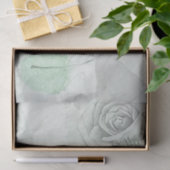 ヴィンテージアンティークミントグレイバラデクページ 薄葉紙 (ギフト)