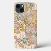ヴィンテージアンティークヨーロッパの地図 Case-Mate iPhoneケース (裏面)