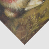 ヴィンテージアンティークラビットバニーファームハウス素朴 薄葉紙 (詳細)