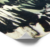 ヴィンテージアンティークランドスケープ水彩フィエソールイタリア ポスター (角)