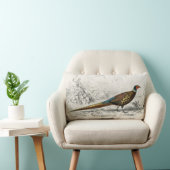 ヴィンテージアンティークリングや輪キジ ランバークッション (椅子)