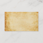 ヴィンテージアンティークルックエレガントプレミアムシックデラックス 名刺 (裏面)