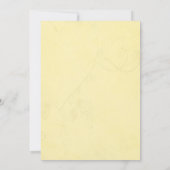 ヴィンテージアンティークルック結婚式招待状 招待状 (裏面)