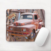 ヴィンテージアンティークレッドトラックアンティークファームツール マウスパッド (マウス)