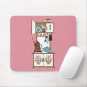 ヴィンテージアンティークレトロキッチンストーブコーヒーポット マウスパッド (マウス)