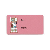 ヴィンテージアンティークレトロキッチンストーブコーヒーポット ラベル (正面)