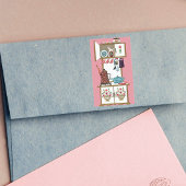 ヴィンテージアンティークレトロキッチンストーブコーヒーポット 長方形シール