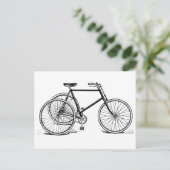 ヴィンテージアンティーク三輪 ポストカード (スタンド正面)