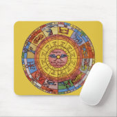 ヴィンテージアンティーク占星術、天〔占星術の〕十二宮図輪 マウスパッド (マウス)