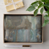 ヴィンテージアンティーク女性が海を見る 薄葉紙 (ギフト)