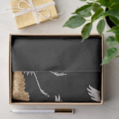 ヴィンテージアンティーク日本のの鳥絵 薄葉紙 (ギフト)