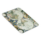 ヴィンテージアンティーク旧世界地図バイピエーター・ゴス， 1666 マグネット (右側)