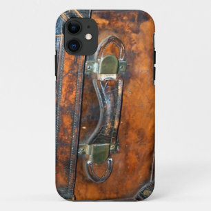 ヴィンテージアンティーク汽船トランクフォトデザイン iPhone 11 ケース