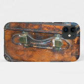 ヴィンテージアンティーク汽船トランクフォトデザイン Case-Mate iPhoneケース (裏面(横))