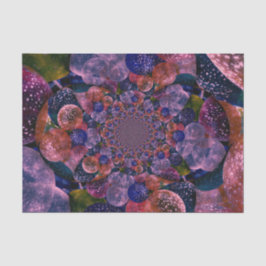 ヴィンテージアンティーク深い紫ピンクバルーン 薄葉紙