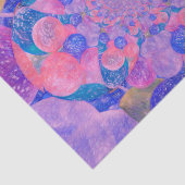 ヴィンテージアンティーク紫ピンクファインアートバルーン 薄葉紙 (詳細)