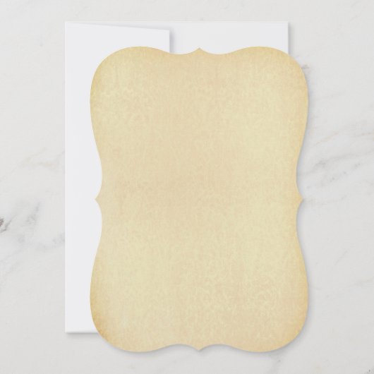 ヴィンテージアンティーク結婚アールデコのリハーサルディナー 招待状 (裏面)