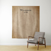 ヴィンテージアンティーク縦型写真背景タペストリー タペストリー (インサイチュ)